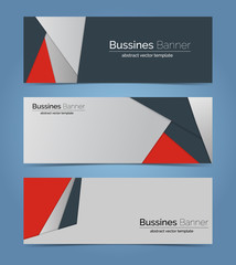 Wall Mural - abstract corporate business banner templat