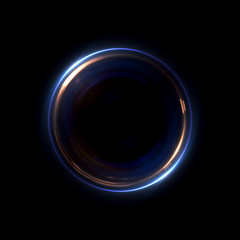 Wall Mural - abstract ring background with luminous swirling backdrop. glowing spiral. the energy flow tunnel. sh