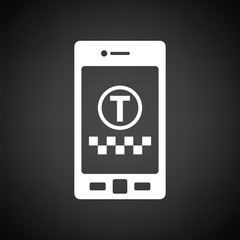 Poster - Taxi service mobile application icon