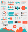 © Gregory - Big set of infographic elements with charts and diagrams