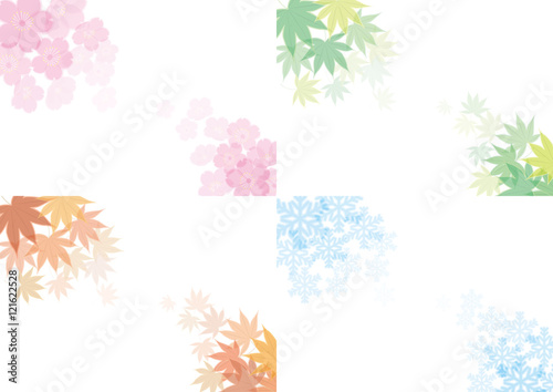 春夏秋冬 四季の背景素材 Stock Vector Adobe Stock 春夏秋冬 四季の背景素材 Stock Vector Adobe Stock