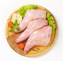 Poster - Fresh rabbit meat