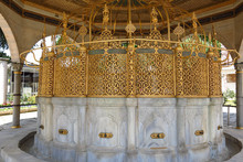 Fountain For Ritual Ablutions Of Hagia Sophia, Istambul, Turkey