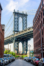 Manhattan Bridge From Brooklyn
