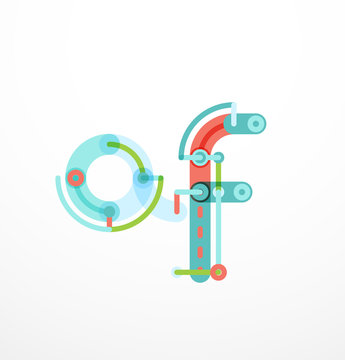 Vector letter logo