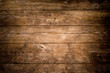 canvas print picture - Rustic wood planks background