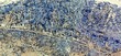 Blue Maze in the African desert, a tribute to Pollock and abstract expressionism, abstract landscapes of deserts of Africa from the air, abstract lines, intersecting lines, 