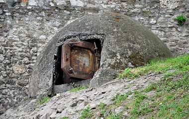 Poster - Old concrete bunker