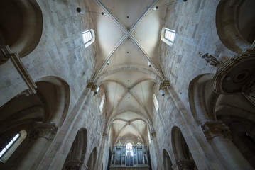 Wall Mural - Pipe organ in St. Michael's Cathedral in Citadel of Alba Iulia city in Romania