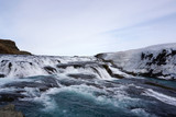 Fototapeta Łazienka - Beautiful GULLFOSS waterfall in Iceland