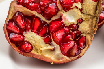 Wall Mural - Red Pomegranate seeds