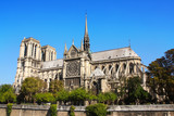 Fototapeta Paryż - Cathedral of Notre Dame de Paris, France