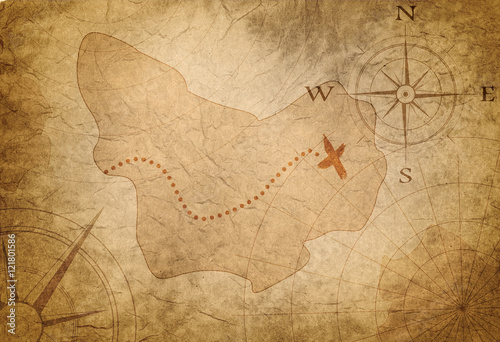 ancient treasure map