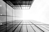 Fototapeta  - Architectural details of glass and steel building structures