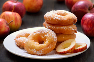 Wall Mural - Apple rings