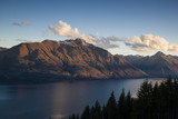 Fototapeta Góry - Walter peak and Lake Wakatipu