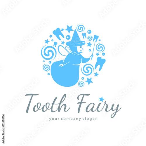 Logo The Tooth Fairy For Children S Dental Clinic Buy This Stock