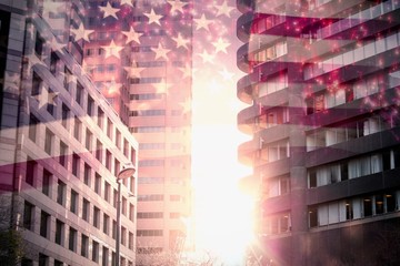 Poster - Composite image of colourful fireworks 