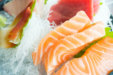 Sticker - Raw fresh sashimi