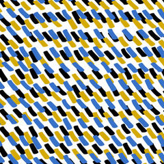 Poster - hand drawn lines pattern