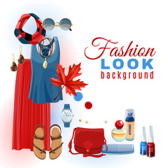 Poster -  Fashion Look Background