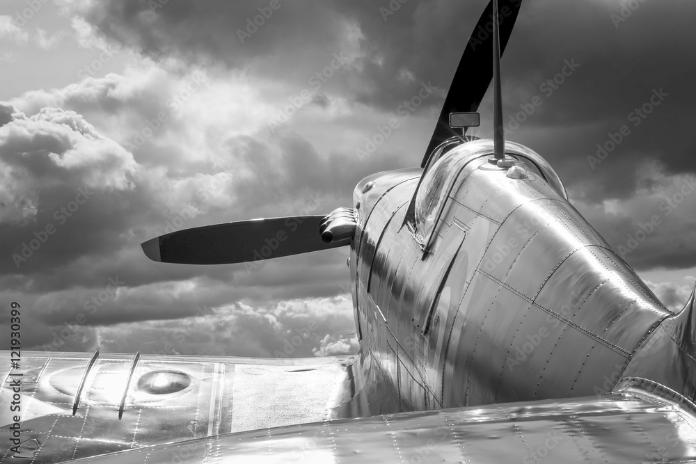 Papel de parede Supermarine Spitfire - mono