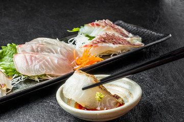 Wall Mural - 鯛の刺身　Sashimi of the sea bream