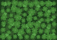 Background With Clover