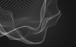 © teerawit - Abstract polygonal space low poly dark background, 3d rendering