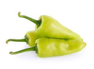 Sweet pepper isolated on a white background