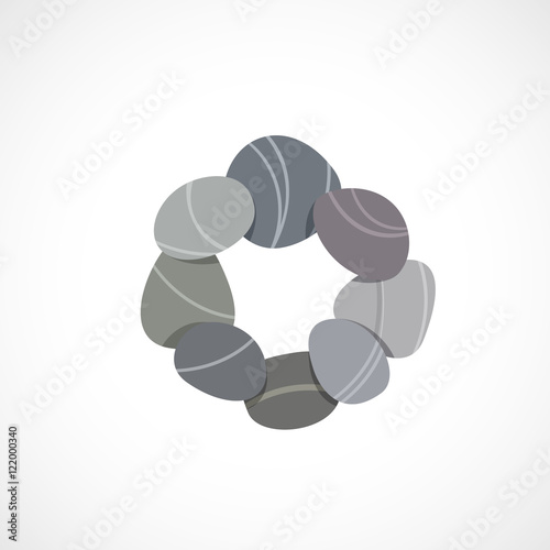 Galet Zen Detente Stock Vector Adobe Stock