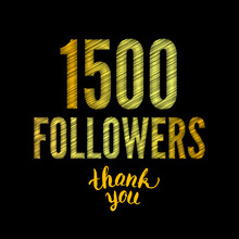 1500 Followers
