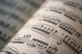 music, sheet, notes, art, script, print, close up, music sheet, macro photo

