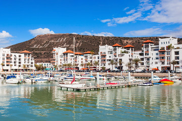 Canvas Print - Agadir city, Morocco