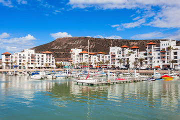 Canvas Print - Agadir city, Morocco