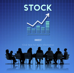 Canvas Print - Stock Investment Banking Business Trade Exchange Concept