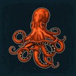 Octopus. Sea Monster