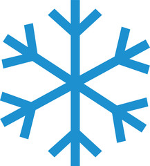 Sticker - Abstract snowflake