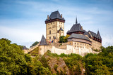 Royal Castle Karlstejn. Central Bohemia, Karlstejn village, Czech Republic