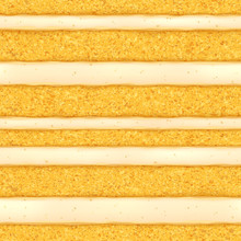 Sponge Cake Background. Colorful Seamless Texture.