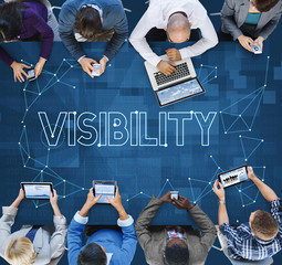 Poster - Vision Visibility Observable Noticeably Graphic Concept