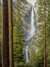 Upper And Lower Yosemite Falls, Yosemite National Park, CA