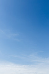 Wall Mural - clear blue sky