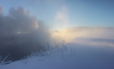 Fototapeta Do pokoju - Frosty winter morning