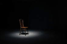 Lonely Chair At The Empty Room