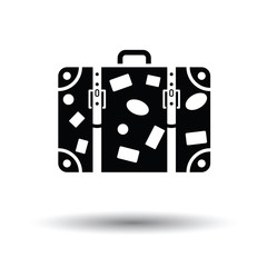 Canvas Print - Suitcase icon