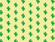 Cactus Seamless Pattern