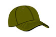 Baseball cap in vector on white background.A cap in a vector.Logo cap.