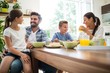 © WavebreakMediaMicro - Happy family having breakfast