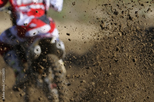Fotografering  Motocross speed up